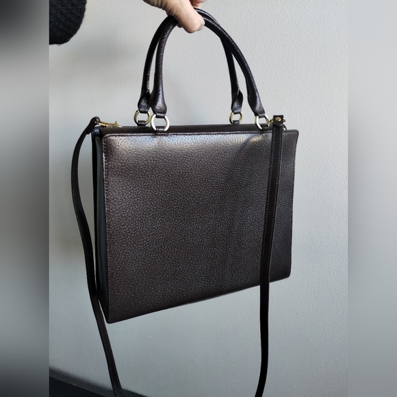 Barry Kieselstein- Cord Vintage Moonstar Kelly Handbag Brown - Picture 9 of 16